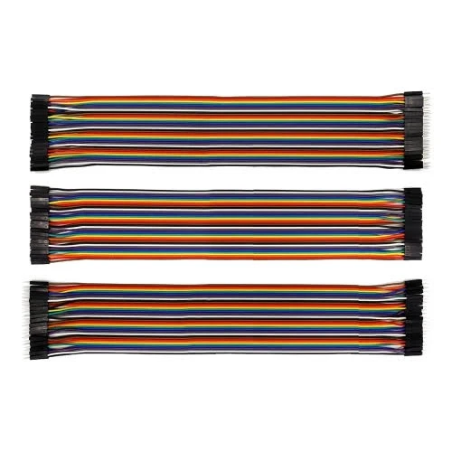 30 cm 120’li Dişi-dişi, Erkek-Erkek, Erkek-Dişi Jumper Kablo Seti ürün görseli 1