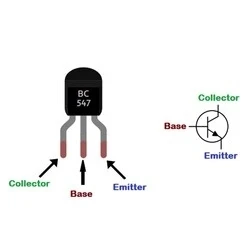 5 adet BC 547 NPN Transistör - Resim 3