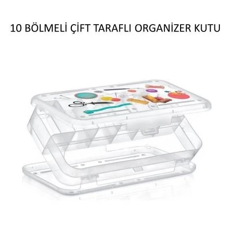 Çift Taraflı Organizer Malzeme Kutusu ürün görseli 1