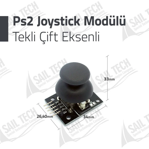 2 Eksen Joystick Modülü - Resim 2