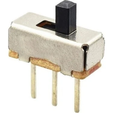 On Off Sürgülü Switch Anahtar 3 Pinli 2,54mm ürün görseli 1