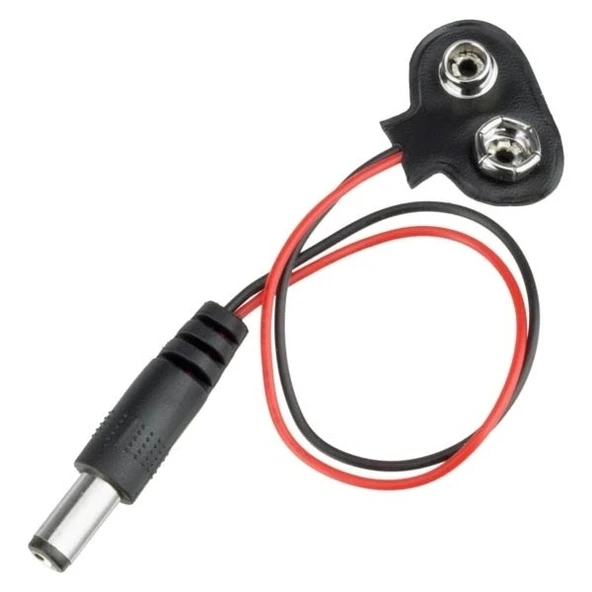 9V Pil Başlığı (Arduino Uyumlu Soketli) ürün görseli 1