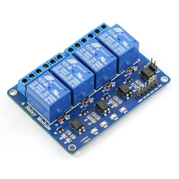 12V Röle Modülü 4 Kanal (4 lü) ürün görseli 1