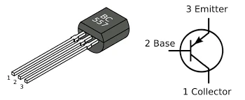 5 adet BC 557 PNP Transistör - Resim 2