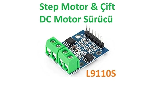 L9110S DC Motor Sürücü Modülü ürün görseli 1