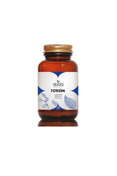 Doala Forsim Çörekotu, sarı halile, kara halile, rezene, akgünlük 60 kapsül ürün görseli 1