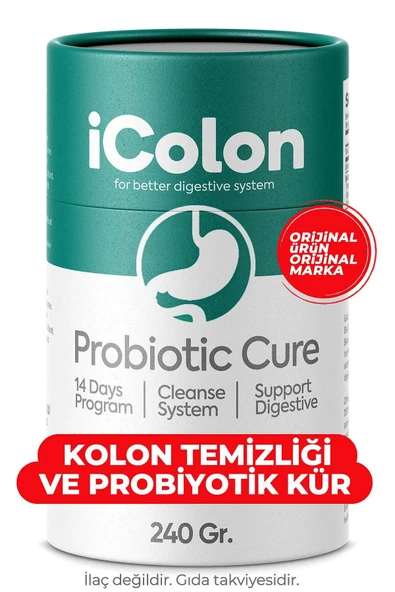 Black Natural Icolon Probiyotik Cure 240 Gr ürün görseli 1