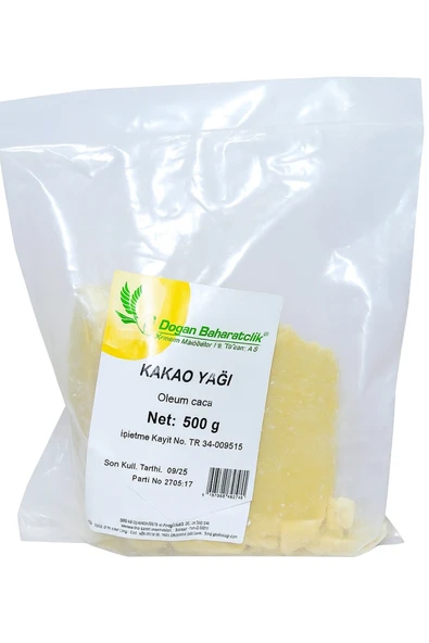 Doğan Baharatçılık Kakao Yağı 500 g ürün görseli 1