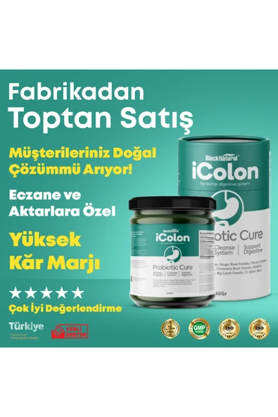 Black Natural 2'lü iColon Probiyotik Macun - Resim 2