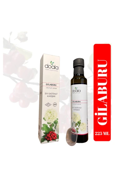 Doala Gilaburu Sıvı Ekstrakt Karışımı 225 ml | Bitkisel Takviye | Doğal Meyve Özlü ürün görseli 1