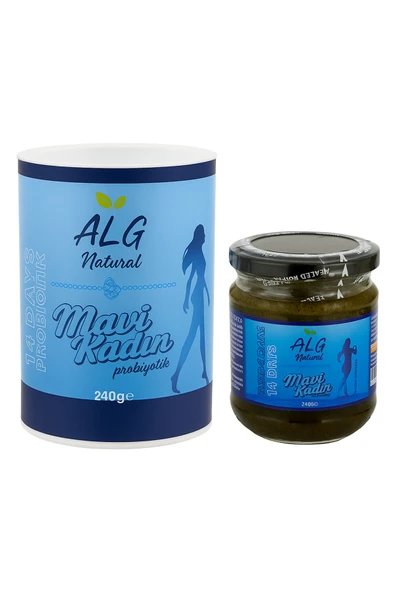 Alg Natural Mavi Kadın Probiyotik Macun - Resim 3