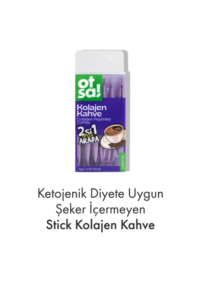 Otsa Kolajen Kahve 2'si 1 Arada 3.5 gr x 10 Adet ürün görseli 1