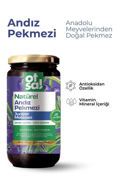 Otsa Natürel Andız Pekmezi 620g - Resim 2