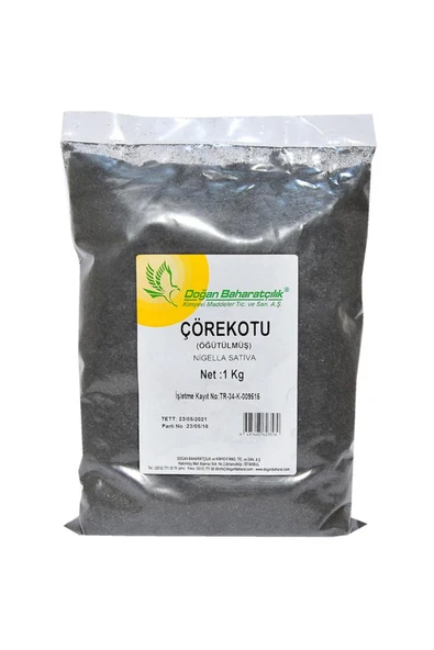 Doğan Baharatçılık Çörekotu Öğütülmüş 1 Kg Kiloluk Çörek Otu ürün görseli 1