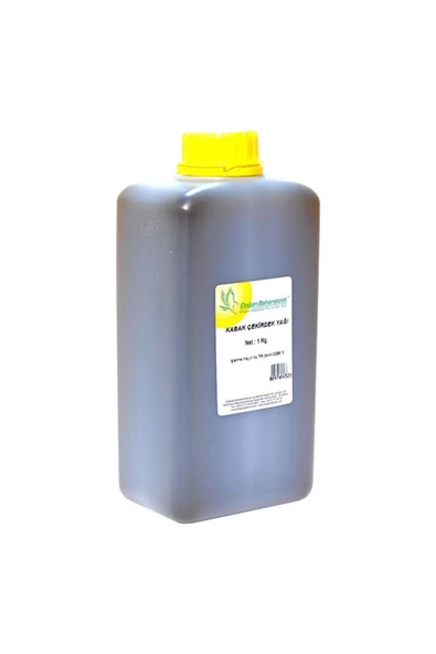 Doğan Baharatçılık Kabak Çekirdeği Yağı 1kg Kiloluk Doğal Saf ürün görseli 1