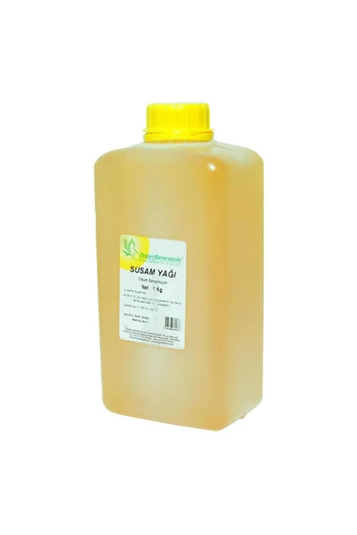 Doğan Baharatçılık Susam Yağı 1kg Kiloluk Bidon ürün görseli 1