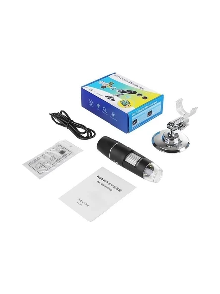 Dijital USB Mikroskop 1000X Zoom 8 LED Aydınlatma ile Yüksek Çözünürlük ve Ergonomik Tasarım ürün görseli 1