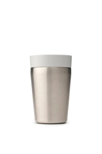 Brabantia MAKE & TAKE LIGHT GREY PASLANMAZ ÇELİK TERMOS BARDAK 200ML ürün görseli 1