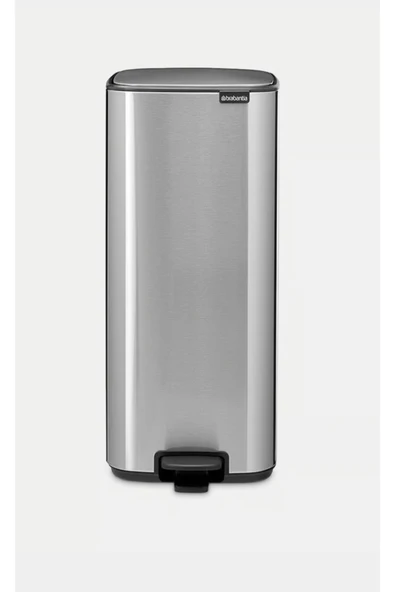 Brabantia BRB-BRA 238147-8710755238147-001-01-BO MATT STEEL FPP PEDALLI ÇÖP KUTUSU 30L ürün görseli 1