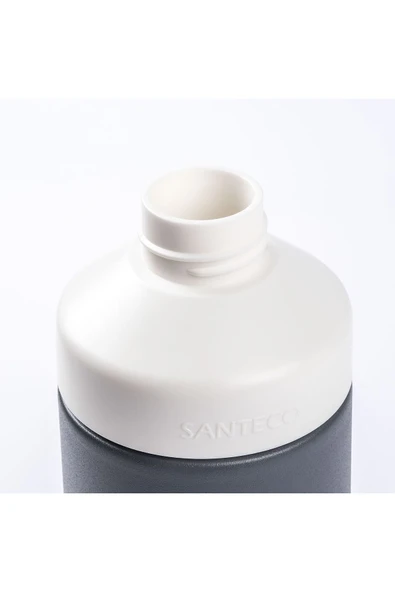 Tantitoni 024-01-GRİ PASLANMAZ ÇELİK SU ŞİŞESİ 590ML - Resim 2