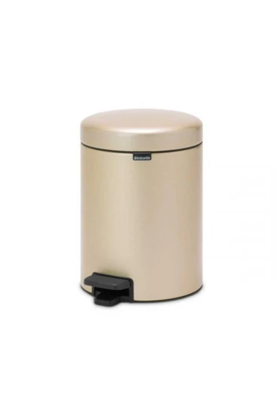 Brabantia Brabantia Çöp Kutusu 5 Litre Newicon Pedallı Şampanya Rengi 304422 ürün görseli 1