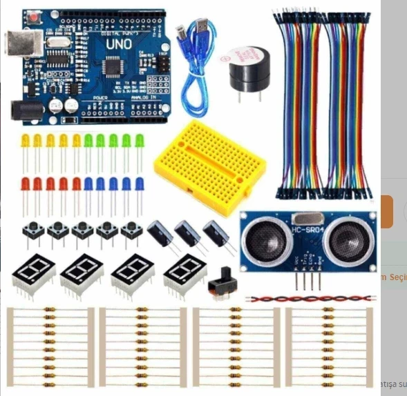 Arduino Uno Başlangıç Seti - 100 Parça ürün görseli 1
