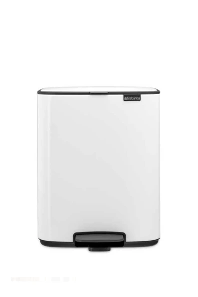 Brabantia BRB-BRA 236907-8710755236907-001-01-BO WHITE PEDALLI ÇÖP KUTUSU 12L ürün görseli 1