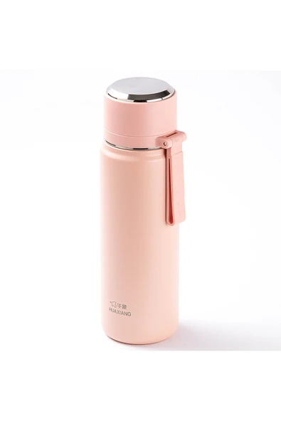 Tantitoni OKADİ ASKILI PEMBE PASLANMAZ ÇELİK TERMOS 500ML ürün görseli 1