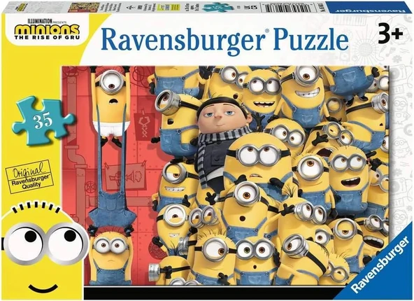 Ravensburger 35 Parça Puzzle - Minions 50635 ürün görseli 1