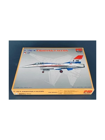 Pm Model F-16 A Royal Netherlands & Usa Pm Model Plastik Uçak Maket Kiti ürün görseli 1