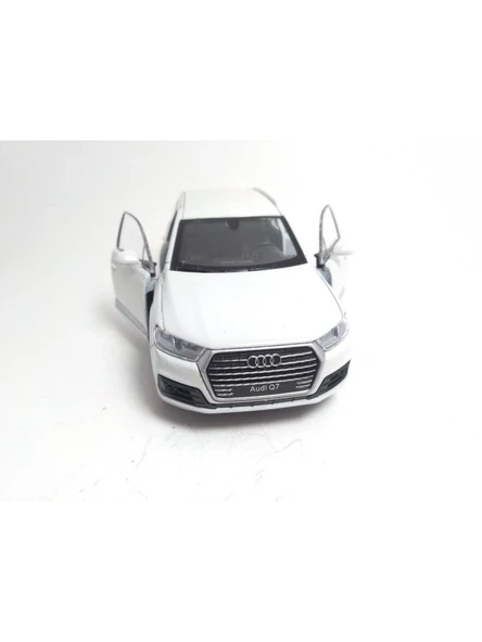Welly Audi Q7 Diecast Model Araba Beyaz - Resim 2