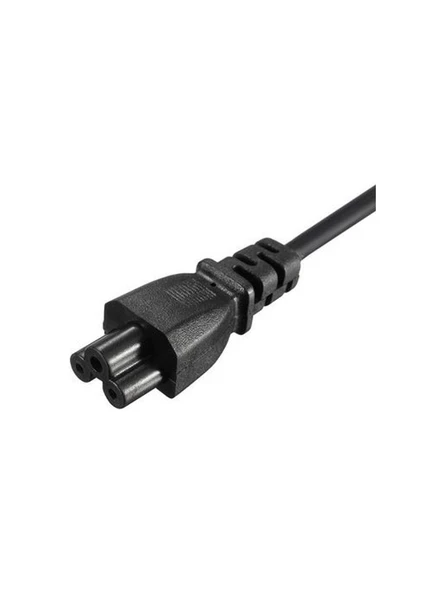 Notebook PC Laptop Güç Power Adaptör Kablosu Yonca Kablo 1.5m - Resim 2