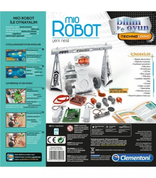 Mio Robot YENİLİK SEVER (Yeni Nesil) Clementoni /Robotik Laborutavarı /BilimveOyun ürün görseli 1