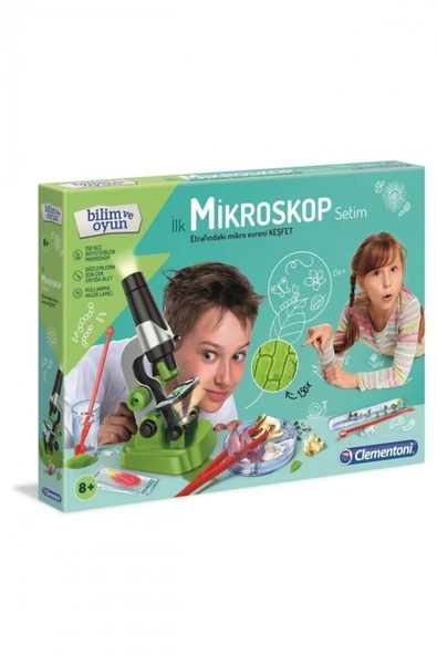 64963 Ilk Mikroskop Setim -mini Set /ilkkeşiflerim +7 Yaş ürün görseli 1