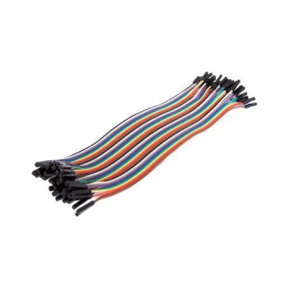 40 Pin Ayrılabilen Dişi-Dişi Jumper Kablo-200 Mm ürün görseli 1