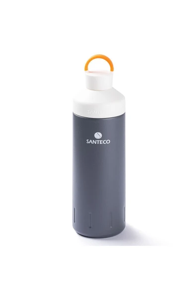 Tantitoni 024-01-GRİ PASLANMAZ ÇELİK SU ŞİŞESİ 590ML ürün görseli 1