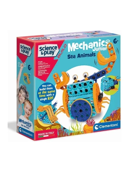 Clementoni Mechanics Junior - Deniz Hayvanları ürün görseli 1
