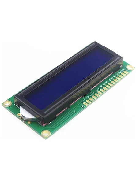 Arduino 16X2 Lcd Display Ekran Mavi-Beyaz ürün görseli 1