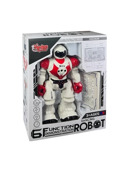 GGE-606-29 Kumandalı Işıklı Dansçı İnteraktif Robot Vardem Oyuncak ürün görseli 1