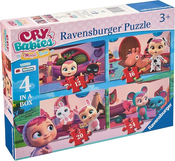 Ravensburger Cry Babies 4 in1 Puzzle ürün görseli 1