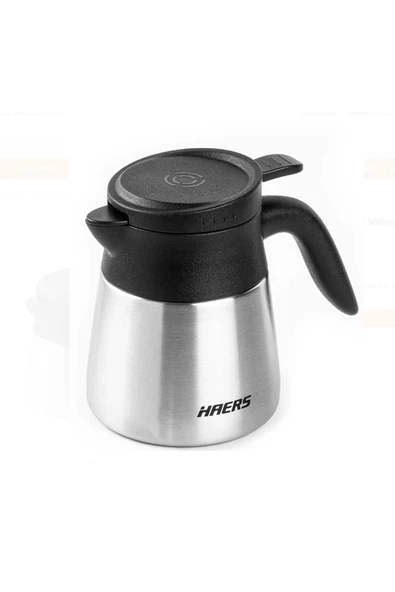 Haers Tantitoni-8695835398501-HAERS HK50021G-012-01-PASLANMAZ ÇELİK ÇAY TERMOSU 500ML ürün görseli 1