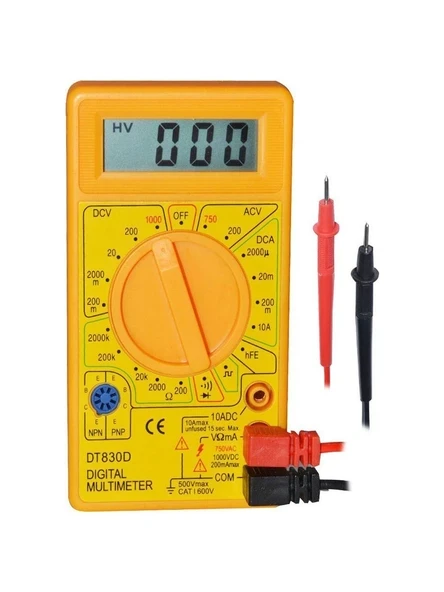 Dt-830D Dijital Multimetre ürün görseli 1