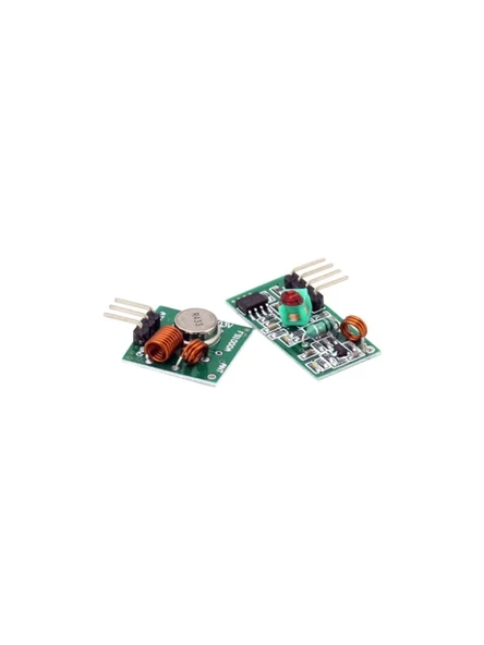 433 Mhz Rf Kablosuz Alıcı-verici Modül Seti Arduino ürün görseli 1