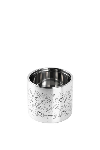 Tantitoni TANTİTONİ MAVİ 2 KATLI YEMEK TERMOSU 930ML - Resim 4