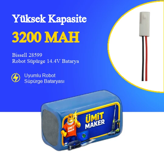 Bissell 28599 Robot Süpürge 3200 mAh Batarya ürün görseli 1