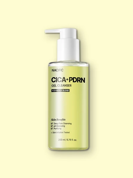 NACIFIC Cica PDRN Gel Cleanser 200ml ürün görseli 1