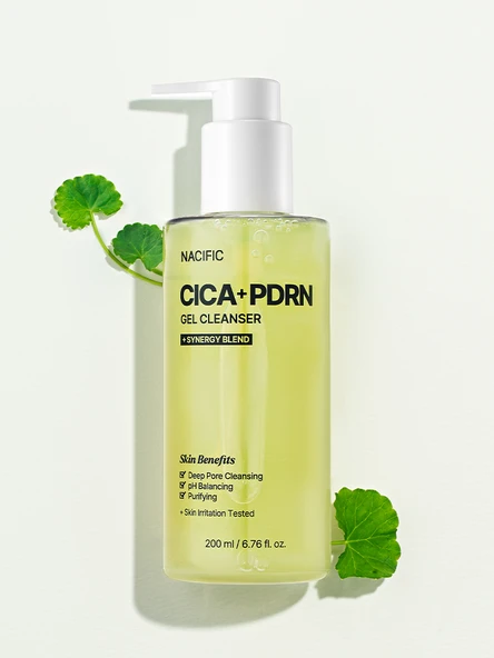 NACIFIC Cica PDRN Gel Cleanser 200ml - Resim 3