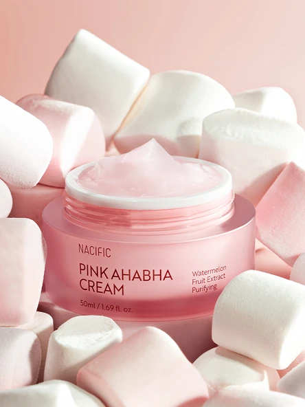 NACIFIC Pink AHA BHA Cream 50ml - Resim 2