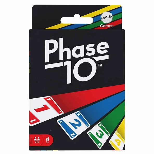 UNO Yapımcılarından Phase 10 Kart Oyunu - 10 Aşamalı Eğlenceli Aile Seti ürün görseli 1