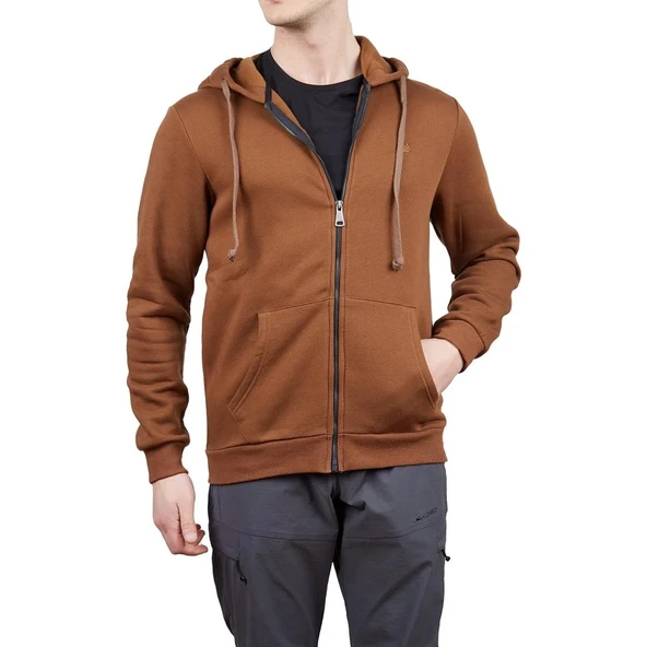 Alpinist Covert Tam Fermuarlı Erkek Sweatshirt S Beden Hardal ürün görseli 1